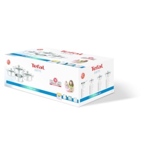 Set oale Tefal Duetto A705A8 7 piese otel inoxidabil compatibil inductie - Img 9