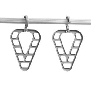 Set organizator pentru umerase InnovaGoods Orzer, 2 piese, gri, design practic