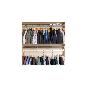 Set organizator umerase InnovaGoods 24 piese alb economisire spatiu montaj simplu - Img 6