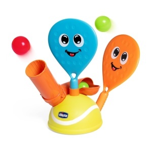 Set Padel pentru copii Chicco, 2 rachete si 4 mingi, coordonare si motricitate