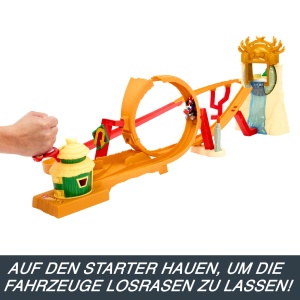 Set pista Hot Wheels Super Mario Bros. - Dschungel-Konigreich cu masinuta Mario 164 - Img 3