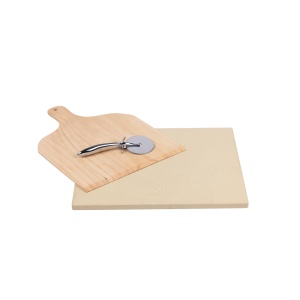 Set Pizzerie Electrolux E9OHPS1 cu piatra refractara, spatula si cutter - Img 2