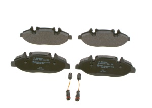 Set placute de frana Bosch BP991 - ECE-R90, cu accesorii, compatibile Mercedes-Benz - Img 2
