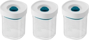 Set recipiente alimentare ZWILLING Fresh Save Cube XS, 0.12 L, transparent La Mer