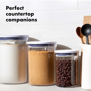 Set recipiente OXO Good Grips POP Mini 3 buc 06L BPA-free etans - Img 6