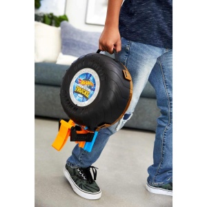 Set Stunt pentru Masini Hot Wheels GVK48, Arena cu Rampa, 1 Masina 164 si 1 Monster Truck - Img 7
