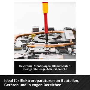 Set surubelnite Einhell 6 piese izolate 1000V varfuri S2 manere ergonomice - Img 7