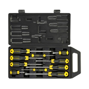 Set surubelnite Stanley 2-65-005, 10 piese, varf magnetic, maner ergonomic - Img 2