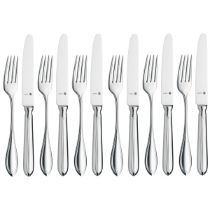 Set tacamuri desert WMF Premiere 12 piese Cromargan protect rezistent la zgarieturi
