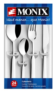 Set Tacamuri MONIX Europa 24 piese, din otel inoxidabil, design elegant - Img 5