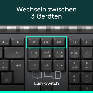 Set Tastatura si Maus Logitech Signature Comfort MK880, Ergonomic, Wireless, Silentios - Img 12