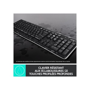 Set tastatura si mouse Logitech MK270, wireless, 2.4 GHz, nano-receiver - Img 4