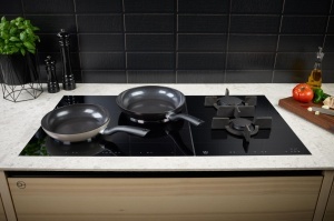 Set tigai ceramice Fissler Essential 24 cm si 28 cm, inductie, aluminiu reciclat, fabricat in Germania - Img 3