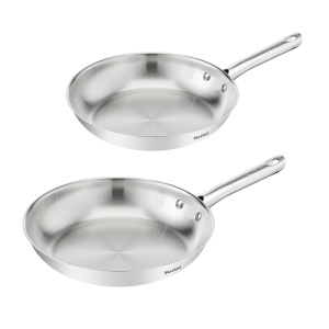 Set tigai Tefal Duetto On B866S234 2428 cm otel inoxidabil pentru toate tipurile de plite