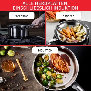 Set tigai Tefal Duetto On G766S334 202428 cm Antiaderent ceramic Compatibil Inductie - Img 6