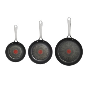 Set tigaie Tefal Jamie Oliver Cooks Direct On 202428 cm Antiaderent Inductie Termo-Signal - Img 2