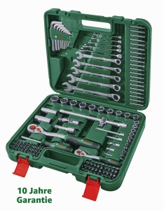 Set unelte Bosch 134 piese pentru fixari in casa si atelier - Img 6