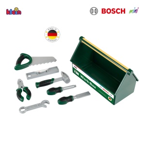 Set unelte pentru copii Theo Klein 8573, 7 piese, cutie transport, 30,25 x 14 x 17,25 cm - Img 5