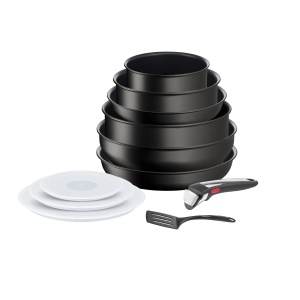 Set vase de gatit Tefal Ingenio Eco Resist On L7679002 11 piese antiaderent compatibil inductie