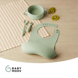 Set vase pentru bebelusi Babymoov Mini Arty 4 piese silicon BPA free - Img 8
