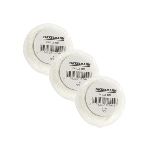 Sfoara alimentara Fackelmann 9921550, 3 bucati, 80 m, alba - Img 2