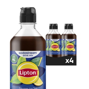 Sirop de bauturi SodaStream Lipton Ice Tea cu lamaie, 4 x 440 ml