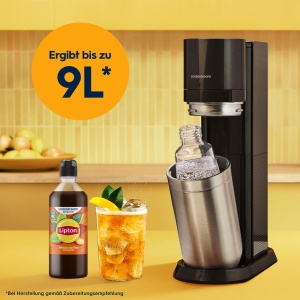 Sirop pentru bauturi Sodastream Lipton Ice Tea Piersici, 4 x 440 ml - Img 2