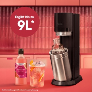 Sirop pentru bauturi SodaStream Pink Grapefruit, 4 x 440 ml, fara zahar - Img 3
