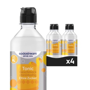 Siropos pentru bauturi SodaStream Tonic fara zahar, 4 x 440 ml