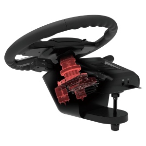 Sistem de Control pentru Camion HORI Force Feedback pentru PC, 40 cm, 1800 grade rotatie - Img 4