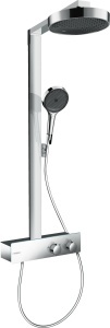 Sistem de dus hansgrohe Rainfinity 250 EcoSmart cu termostat, crom, 3 straluri