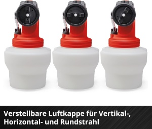 Sistem de pulverizare Einhell TE-SY 1890 Li-Solo 18V debit 1000 mlmin rezervor 1200 ml - Img 7