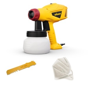 Sistem de pulverizare Wagner W125, 600 ml, 350 W, pentru vopsele, interior-exterior