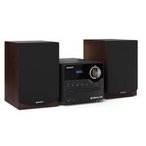 Sistem stereo Hi-Fi SHARP XL-B517D, 45W, Bluetooth, CD-MP3, culoare maro