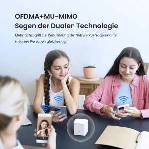 Sistem WLAN Mesh Tenda Nova MX3 - Wi-Fi 6 Dualband, 1500 Mbits, Acoperire 300m - Img 6