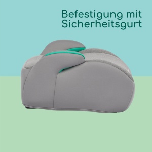 Sitzerizare auto Bebeconfort Manga i-Safe, 6-12 ani, 125-150 cm, Compacta, Gri - Img 3