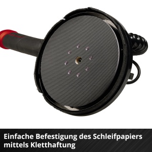 Slefuitor cu acumulator Einhell TP-DW 18225 Li Solo sistem Power X-Change rosu cu accesorii incluse - Img 8