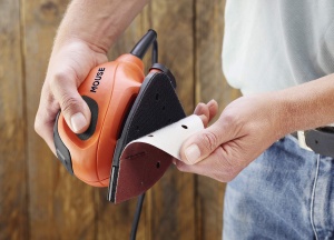 Slefuitor Dreptunghiular BlackDecker BEW230, 55W, 6 hartii abrazive, design ergonomic - Img 7