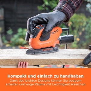 Slefuitor electric BLACKDECKER BEW230BC-QS, 55W, compact, cu 15 accesorii - Img 3