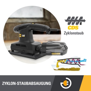 Slefuitor electric CAT DX44, 350W, 113x230 mm, 6000-11000 RPM - Img 6