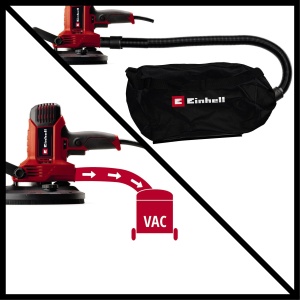 Slefuitor pentru pereti Einhell TC-DWS 225 1220W Staubabsaugung 6x hartie abraziva - Img 5