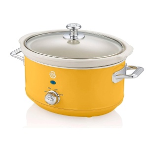 Slow Cooker Swan Retro SF17021YELNEU 3,5L 200W Design Vintage Galben