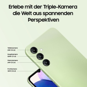 Smartphone Samsung Galaxy A14 5G, 6.6 inch, 64GB, 5000 mAh, Argintiu - Img 4