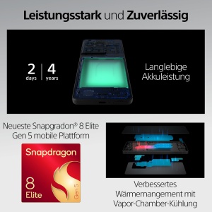 Smartphone Sony Xperia 1 VIII, 6.5 FHD HDR OLED, 120Hz, Dual SIM, Granat-Rot - Img 10