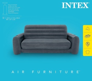 Sofa gonflabila Intex 66552NP, 2 persoane, 200kg, cu functie de pat - Img 3