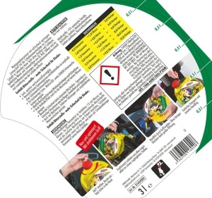 Solutie de curatare SONAX ScheibenReiniger Konzentrat Lemon Rocks, 3 Litri, pentru parbriz - Img 2