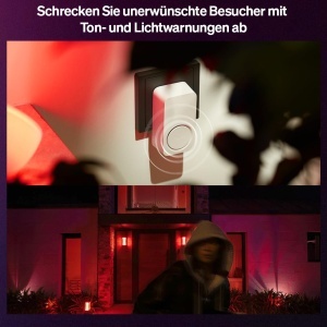 Sonerie Smart Philips Hue Secure, Plug-and-Play, Alb, Video 2K - Img 4
