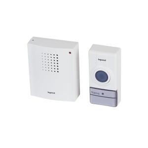 Sonerie wireless Legrand 094250 50m raza 32 melodii IP44 baterii incluse - Img 3