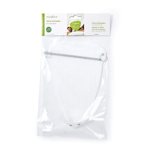 Soseta pentru fier de calcat NEDIS Teflon 230 x 100 mm alba - Img 3