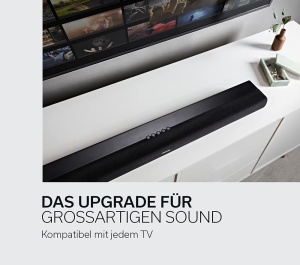 Soundbar Denon DHT-S216 Negru Subwoofer Integrat DTS VirtualX HDMI ARC Bluetooth - Img 3